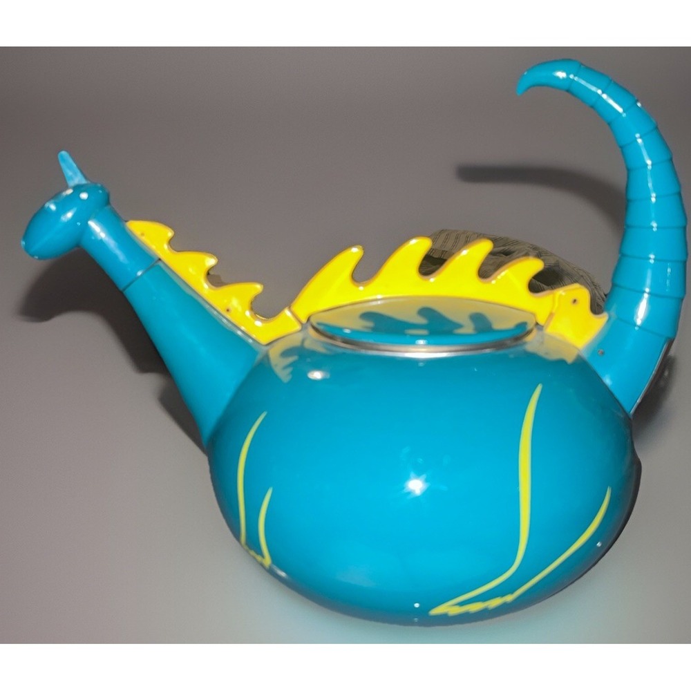Vintage Copco Puff The Magic Dragon Dino Teapot Tea Kettle‎ EUC